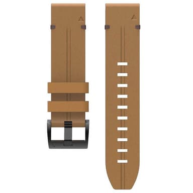 Nail nahka kellon ranneke easyfit Garmin MARQ Golfer - Sandstone