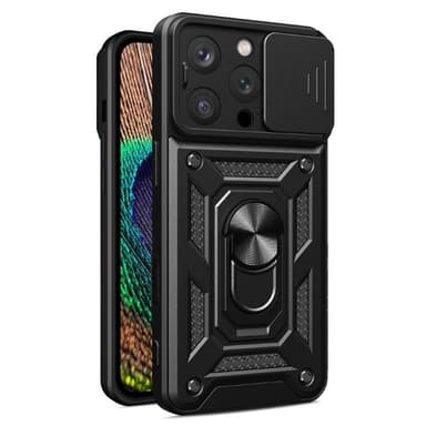 Jazz 3i1 kuori iPhone 16 Pro Max - Musta