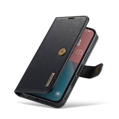 Lompakkokotelo DG-Ming 2i1 iPhone 16 Plus - Musta