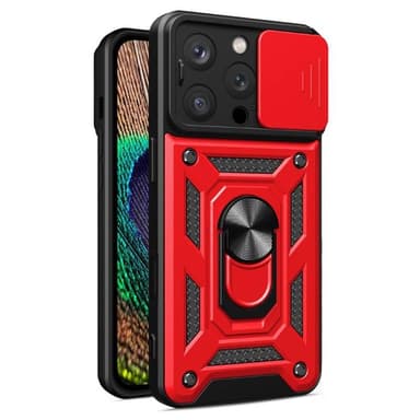Jazz 3i1 kuori iPhone 16 Pro - Punainen