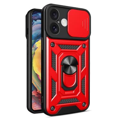 Jazz 3i1 kuori iPhone 16 - Punainen