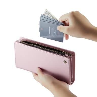 Universal matkapuhelinlaukku CaseMe ME10 - Blush Pink