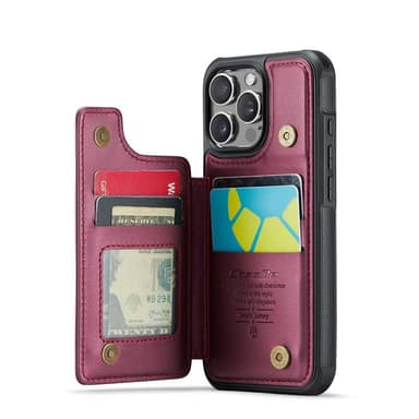 CaseMe puhelimenkotelo C22 iPhone 16 Pro Max - Viininpunainen
