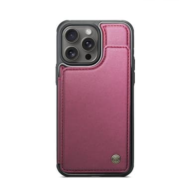 CaseMe puhelimenkotelo C22 iPhone 16 Pro Max - Viininpunainen