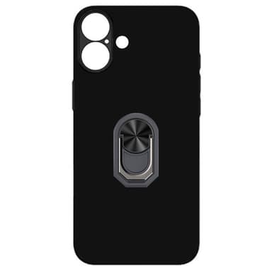 TPU sormuskotelo iPhone 16 Plus - Harmaa