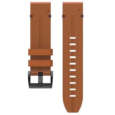 Nail nahka kellon ranneke easyfit Garmin Fenix 5 - Chestnut Oak