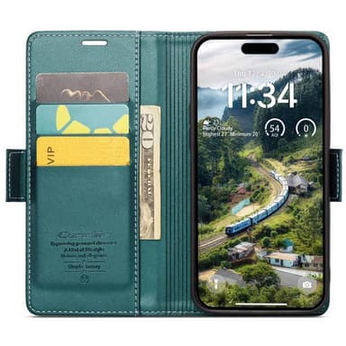 CaseMe puhelimenkotelo 023 iPhone 16 Pro Max - Petrol