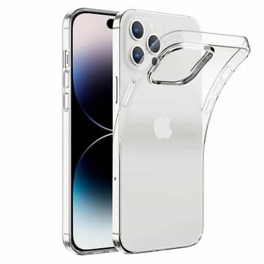 Silikonikotelo läpinäkyvä iPhone 16 Pro Max