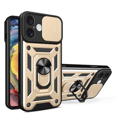 Jazz 3i1 kuori iPhone 16 - Kulta