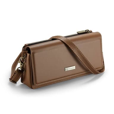 Universal matkapuhelinlaukku CaseMe ME30 MAX- Chestnut Oak