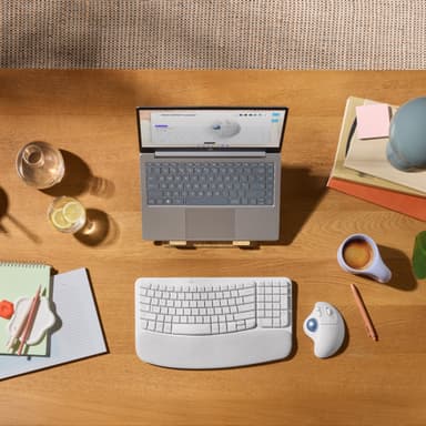 Logitech Ergo M575S langaton pallohiiri (valkoinen)