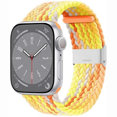 Punottu Kellon ranneke Watch Series 10 (46mm) - Gradient orange