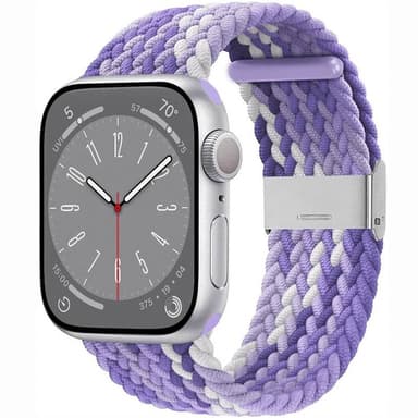 Punottu Kellon ranneke Watch Series 10 (42mm) - Gradient purple