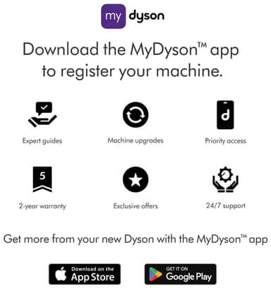 Dyson V12 Origin varsi-imuri 492711-01 (nikkeli/rauta)
