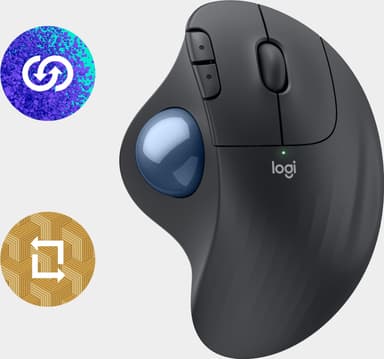 Logitech Ergo M575S langaton pallohiiri (grafiitti)