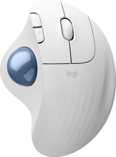 Logitech Ergo M575S langaton pallohiiri (valkoinen)