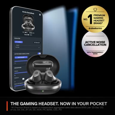 SteelSeries Arctis GameBuds kuulokkeet (musta)