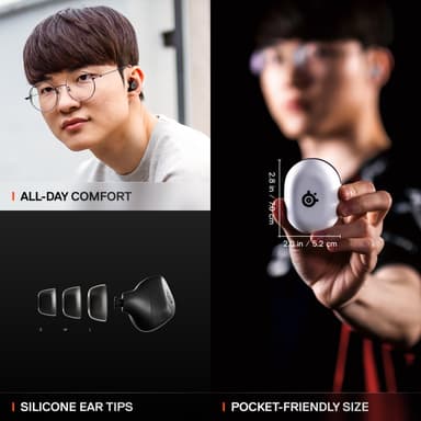 SteelSeries Arctis GameBuds kuulokkeet (musta)