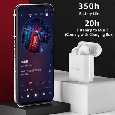 LENOVO Thinkplus LP2 Headset Langattomat kuulokkeet Bluetooth - valkoinen