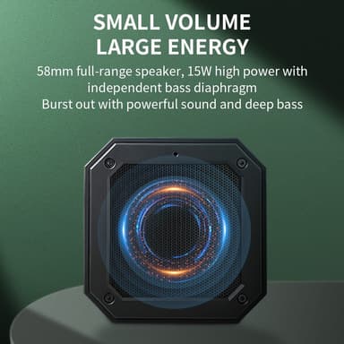 Magneettinen Bluetooth-kaiutin Golf Cart vedenpitävä subwoofer-mikrofoni