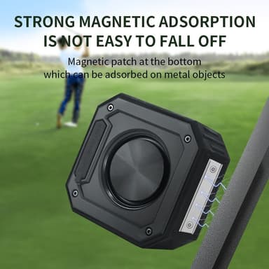 Magneettinen Bluetooth-kaiutin Golf Cart vedenpitävä subwoofer-mikrofoni