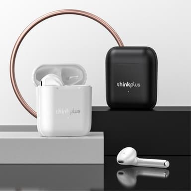 LENOVO Thinkplus LP2 Headset Langattomat kuulokkeet Bluetooth - valkoinen
