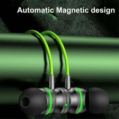 USB-C-kuulokkeet magneettisilla in-ear -pelikuulokkeilla - Musta