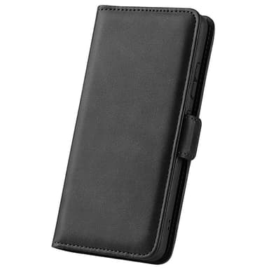 SKALO iPhone 16 Pro Premium Wallet Lompakkokotelo - Musta