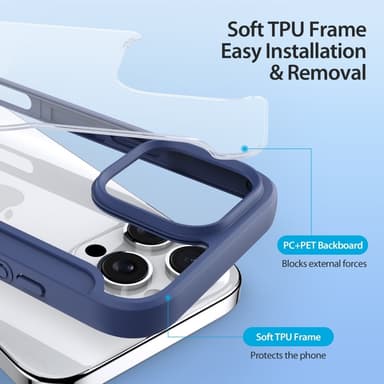 DUX DUCIS iPhone 16 Pro Skin X Pro Suojakuori - Sininen