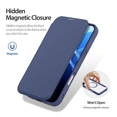 DUX DUCIS iPhone 16 Pro Max Skin X Pro Suojakuori - Sininen