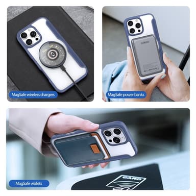 DUX DUCIS iPhone 16 Pro Max Skin X Pro Suojakuori - Sininen