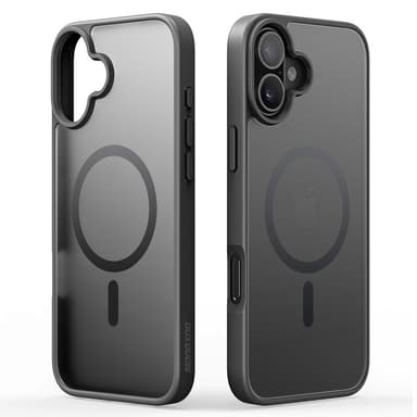 DUX DUCIS iPhone 16 Yind Series Matta viimeistely Suojakuori - Musta