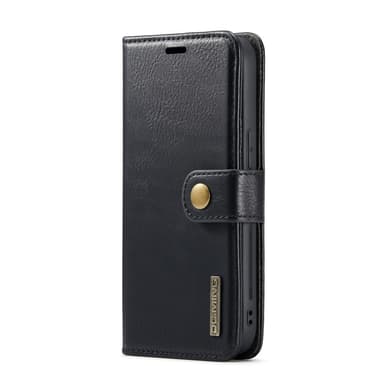 DG MING iPhone 16 Pro 2-in-1 magneetti lompakkokotelo - Musta