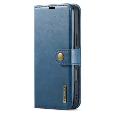 DG MING iPhone 16 2-in-1 magneetti lompakkokotelo - Sininen