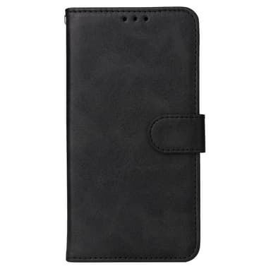 SKALO iPhone 16 PU-nahkainen Lompakkokotelo - Musta