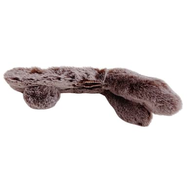 SKALO iPhone 16 3D Soft Furry Bunny Ears Suojakuori - Harmaa