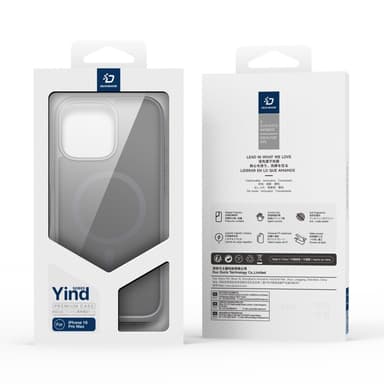 DUX DUCIS iPhone 16 Pro Max Yind Series Matta viimeistely Suojakuori - Harmaa
