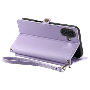 SKALO iPhone 16 Evelope Clutch 5-Lokeroa - Violetti