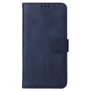 SKALO iPhone 16 Plus PU-nahkainen Lompakkokotelo - Sininen