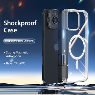 DUX DUCIS iPhone 16 Pro Clin Series Suojakuori - Läpinäkyvä