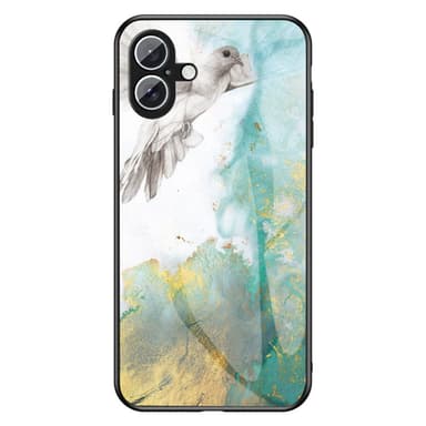 SKALO iPhone 16 Plus Marmori karkaistu lasi TPU-suojakuori - #3