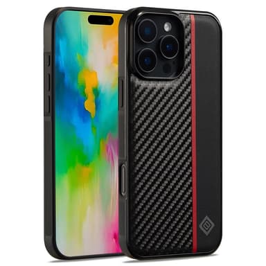 LC.IMEEKE iPhone 16 Pro Carbon Fiber Suojakuori