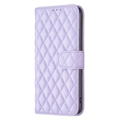 SKALO iPhone 16 Plus BINFEN COLOR Tikattu Lompakko - Violetti