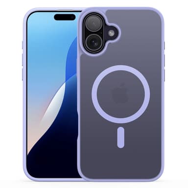 DUX DUCIS iPhone 16 Yind Series Matta viimeistely Suojakuori - Violetti