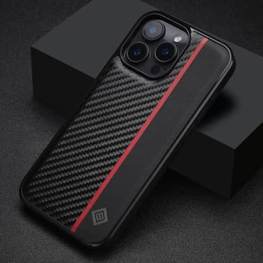 LC.IMEEKE iPhone 16 Pro Carbon Fiber Suojakuori