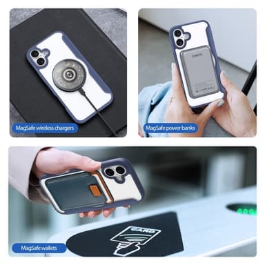 DUX DUCIS iPhone 16 Skin X Pro Suojakuori - Sininen