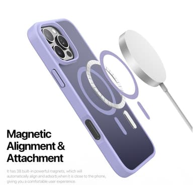 DUX DUCIS iPhone 16 Pro Max Yind Series Matta viimeistely Suojakuori - Violetti