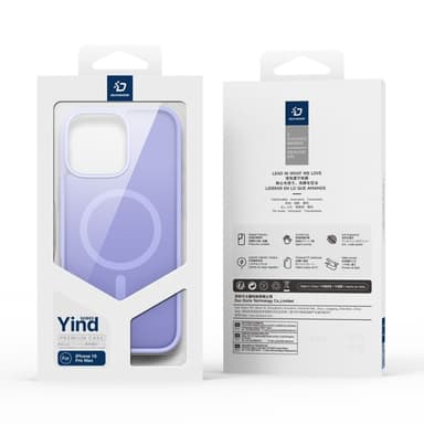 DUX DUCIS iPhone 16 Pro Max Yind Series Matta viimeistely Suojakuori - Violetti