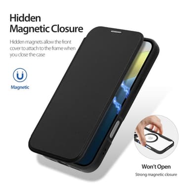 DUX DUCIS iPhone 16 Plus Skin X Pro Suojakuori - Musta