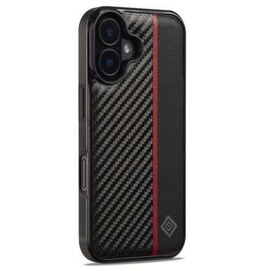 LC.IMEEKE iPhone 16 Carbon Fiber Suojakuori